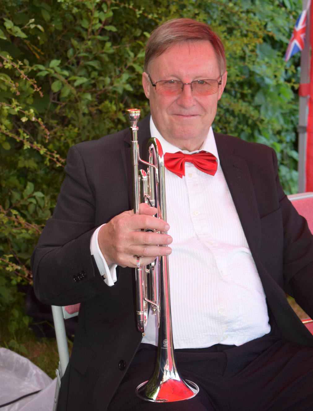 David on trumpet